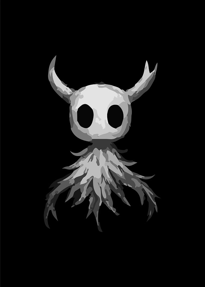 Hollow Knight Shade Character Illustration