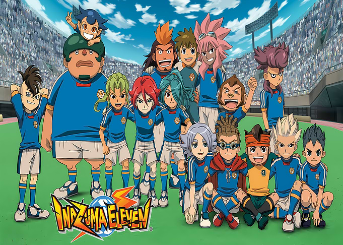 Inazuma Eleven Team Group Portrait