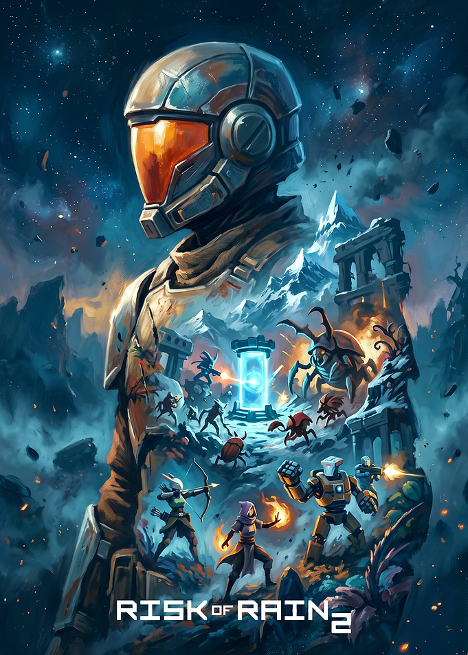 Risk of Rain 2 Game Poster