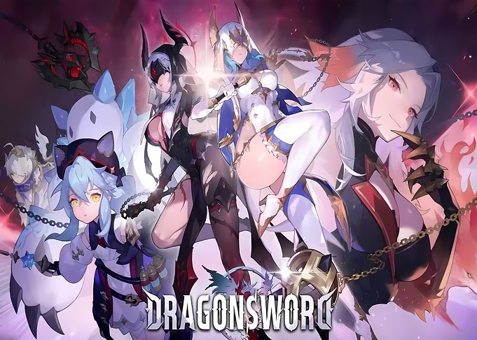 Dragonsword Game Character Ensemble