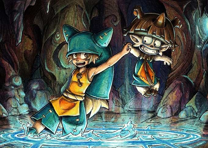 Yugo and Adamae in Wakfu