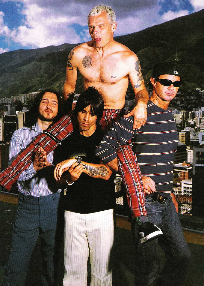 Red Hot Chili Peppers Band Portrait