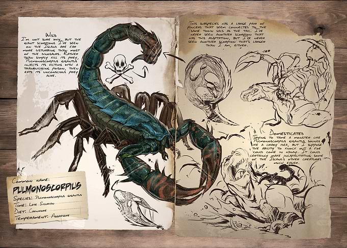 ARK Pulmonoscorpius Dossier