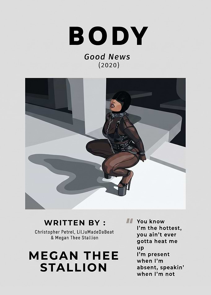 Megan Thee Stallion Body Poster
