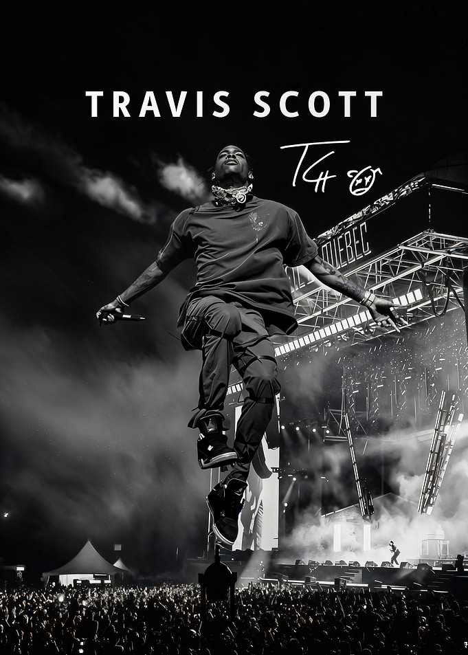 Travis Scott Live Concert Performance