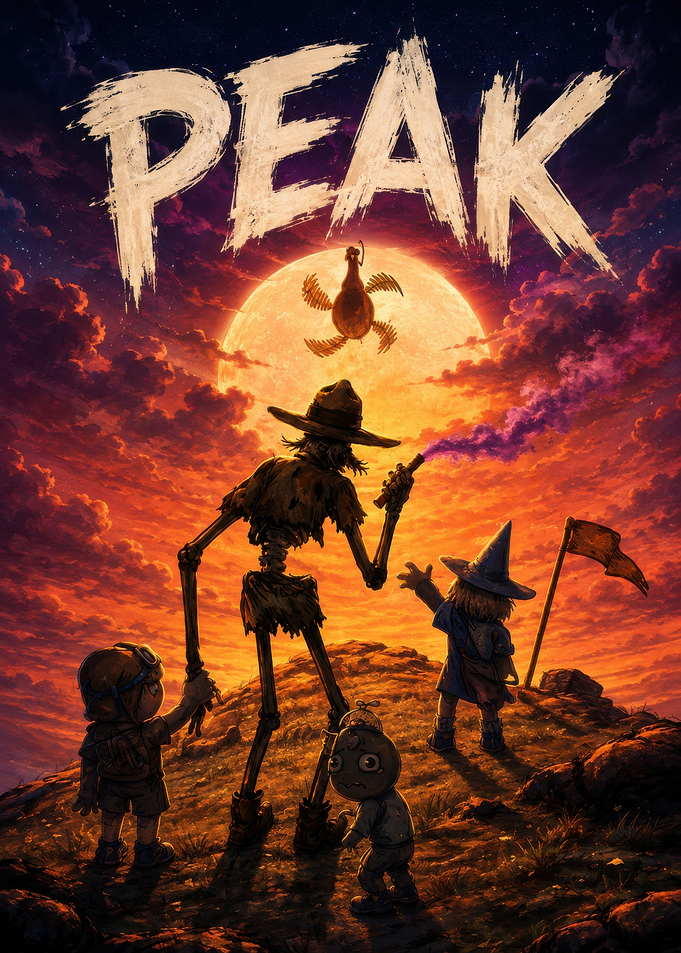 Peak Fantasy Adventure Illustration