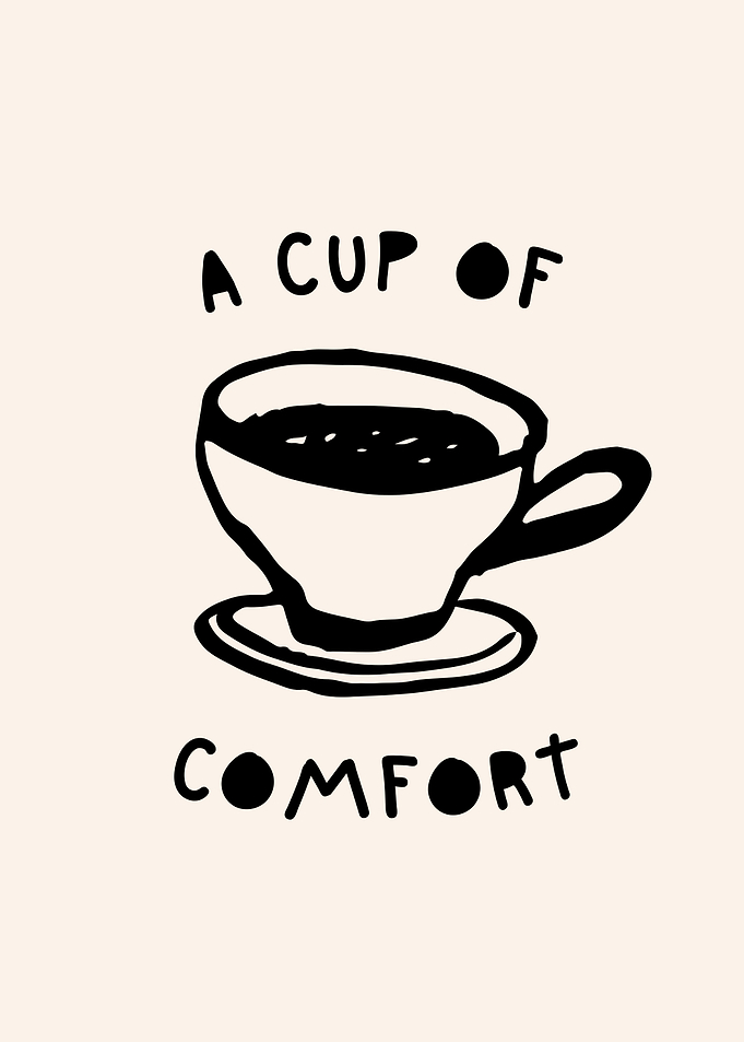 A Cup of Comfort Illustration