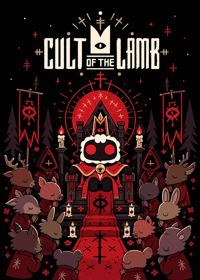 Cult of the Lamb Game Poster