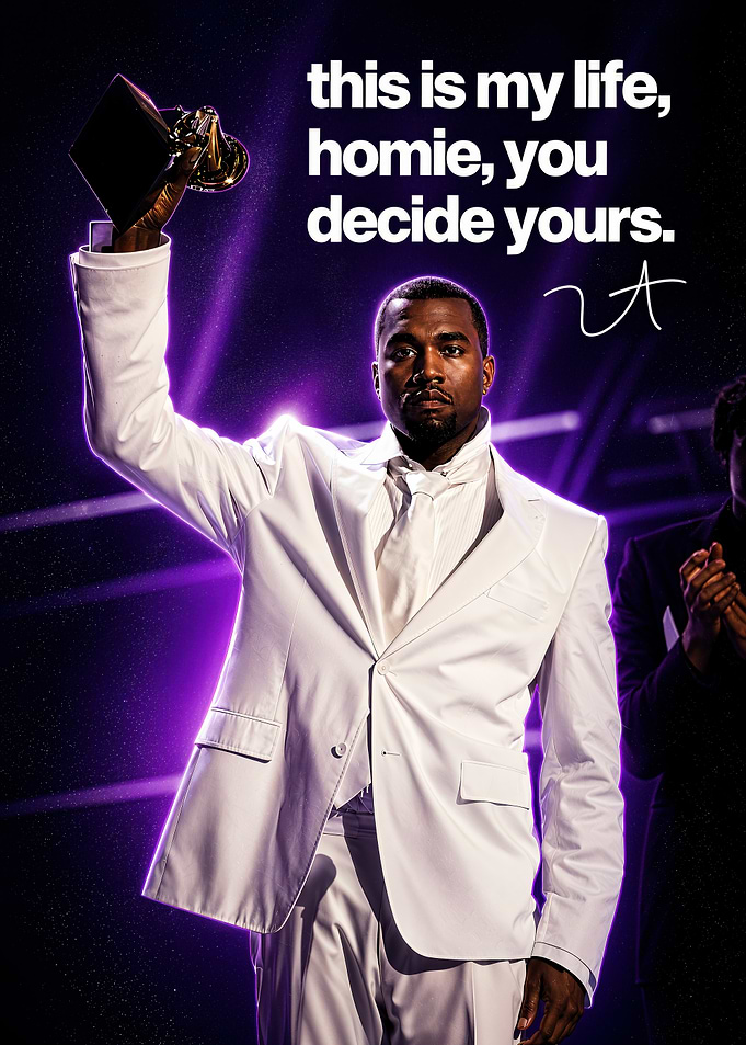 Kanye West Inspirational Quote