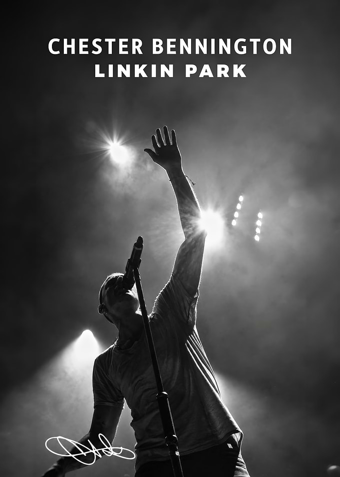 Chester Bennington Linkin Park Poster
