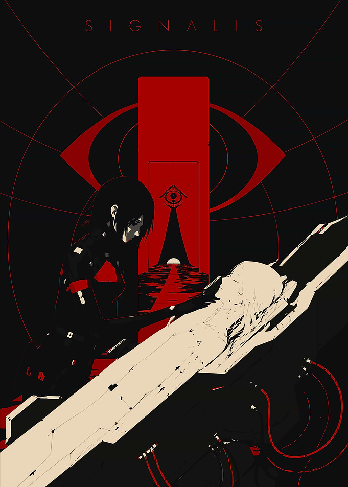 Signalis Elster and Ariane Poster