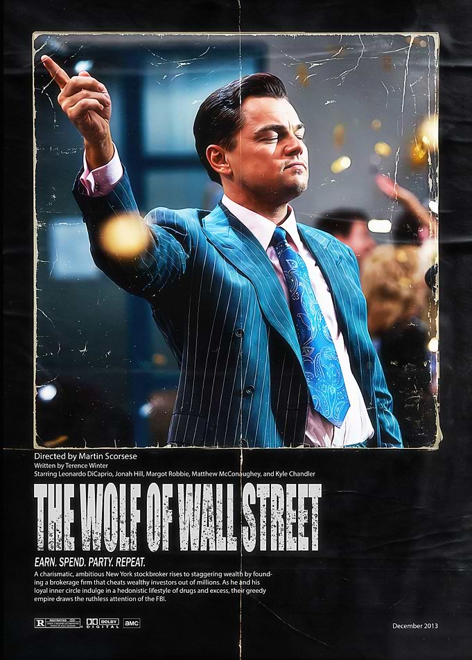 The Wolf of Wall Street Poster