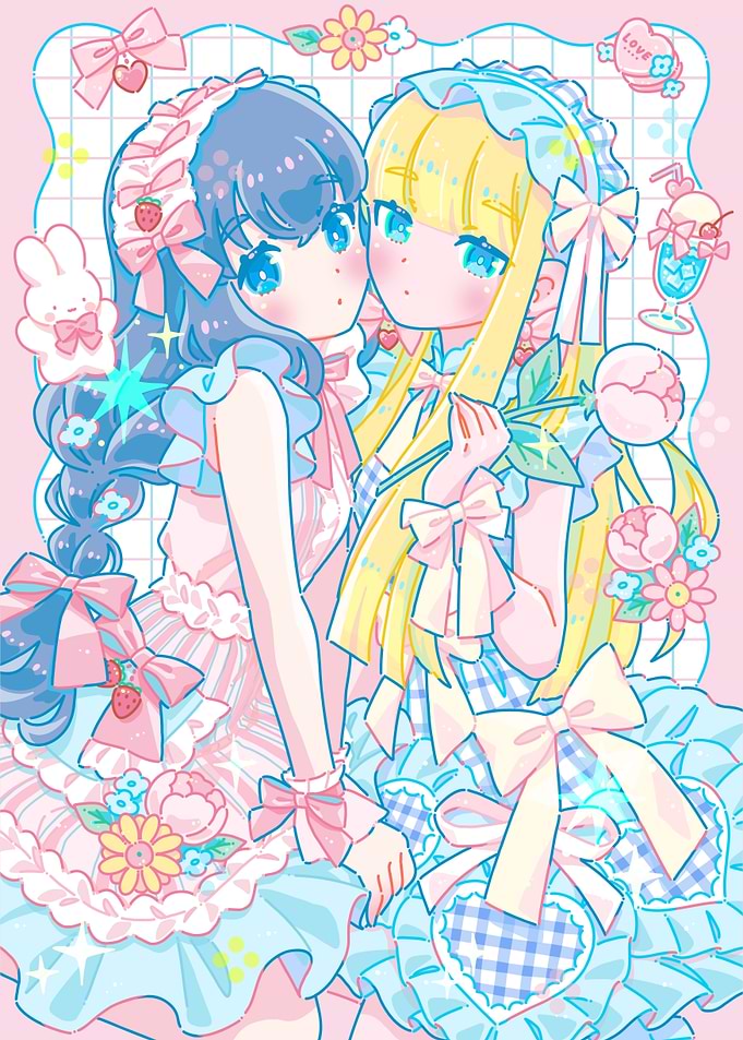Cute Anime Girls in Lolita Fashion