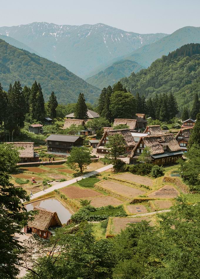 Shirakawa-go Village in Japan