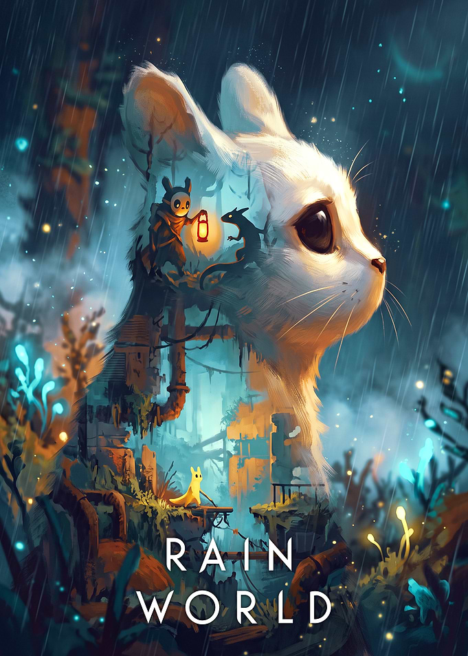 Rain World Game Poster