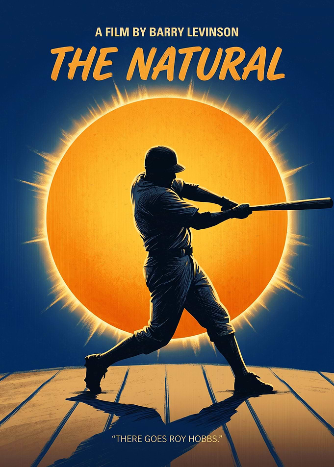 The Natural Movie Poster Art