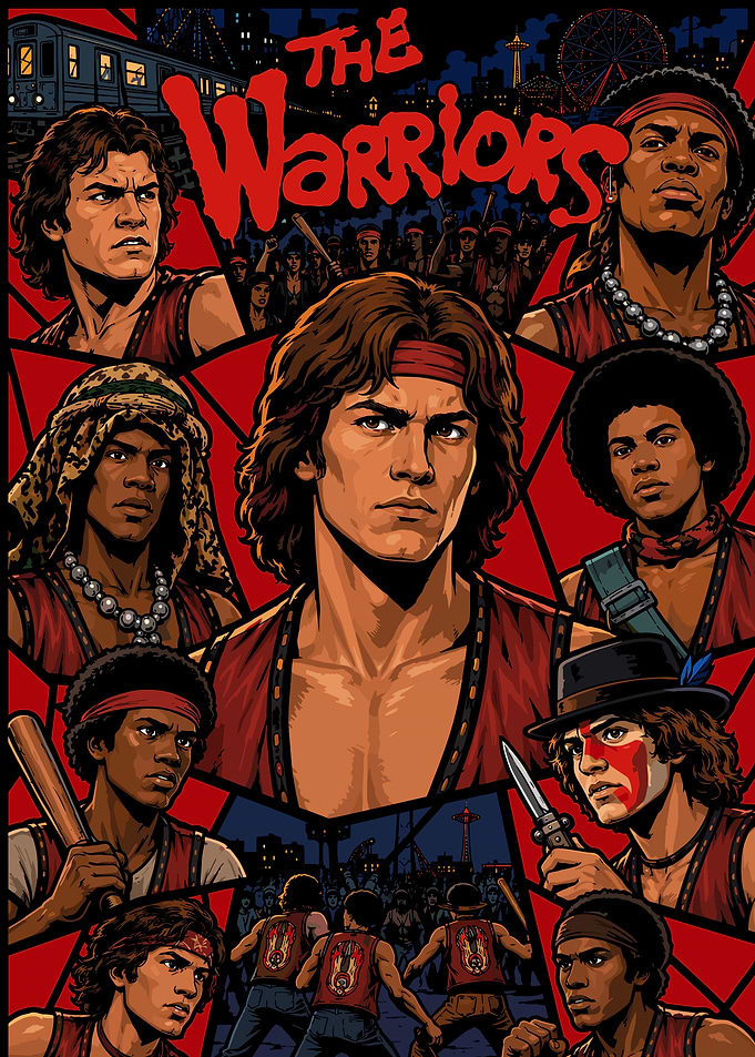 The Warriors Movie Poster Art