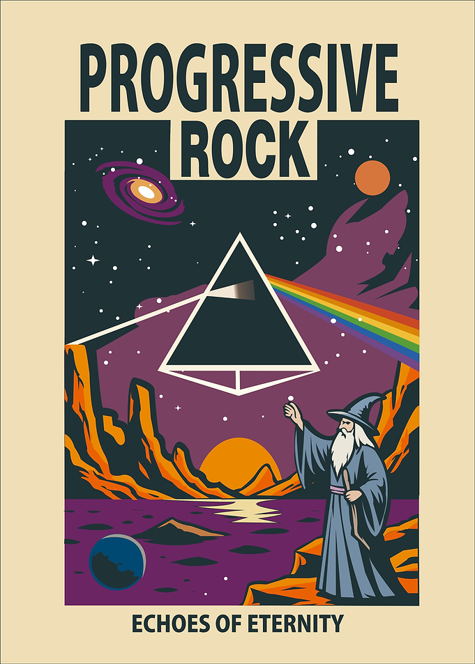 Pink Floyd Echoes of Eternity Poster