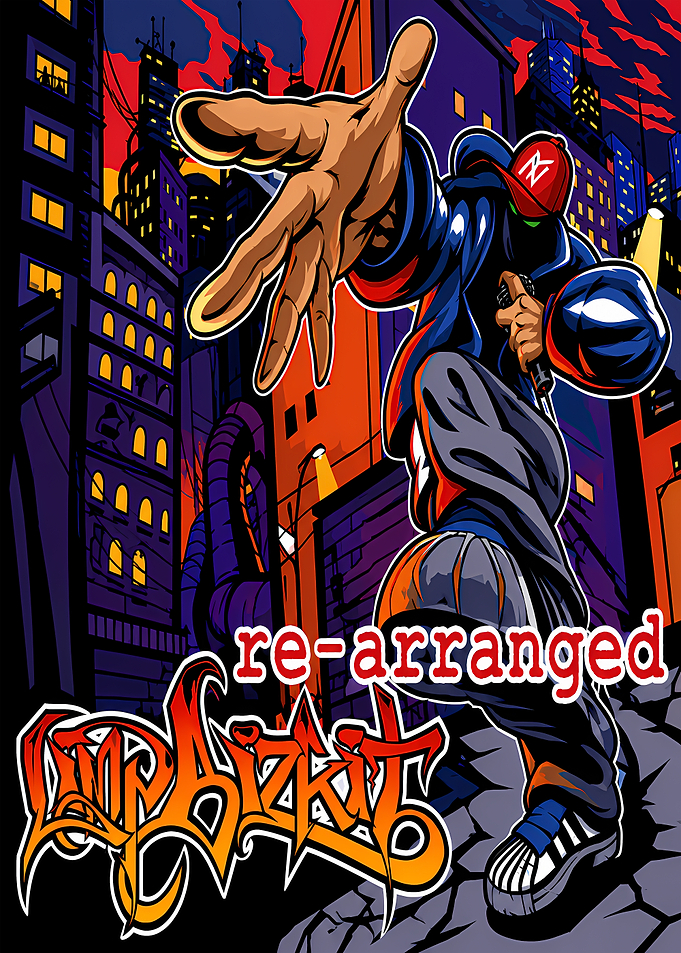 Limp Bizkit Re-Arranged Poster Art
