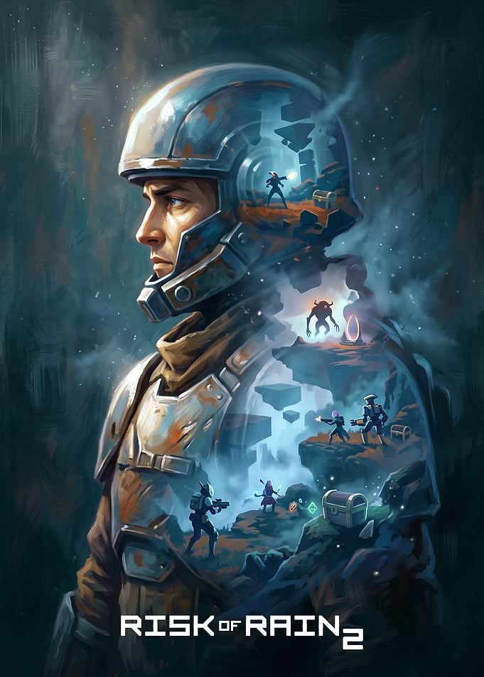 Risk of Rain 2 Commando Portrait