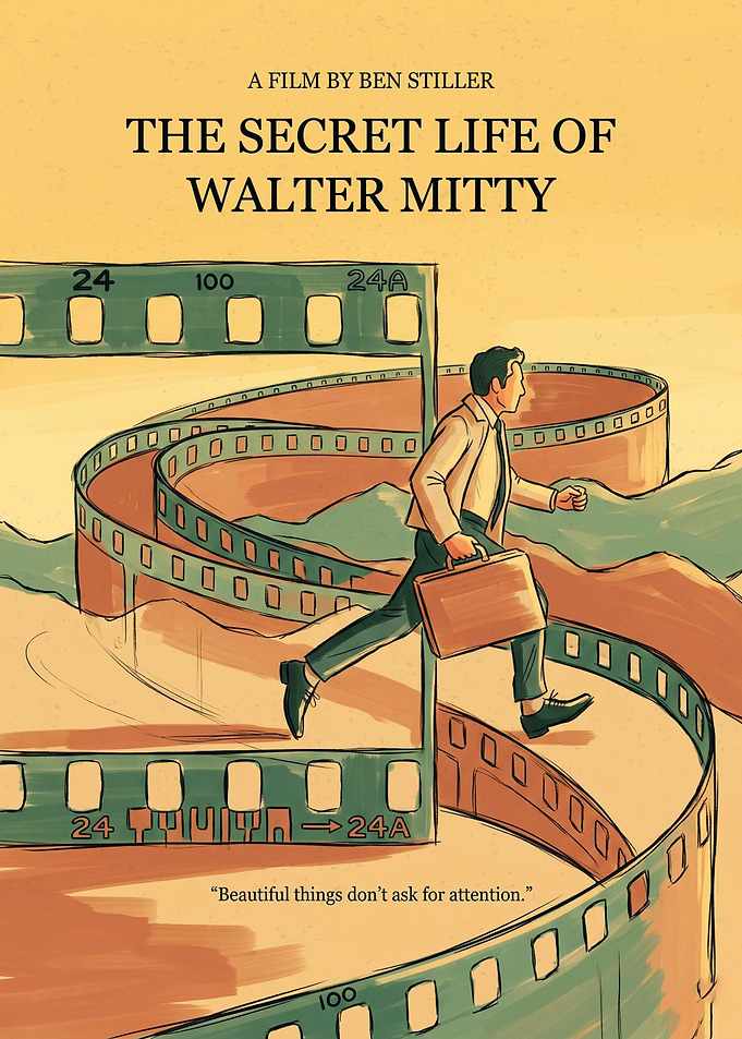 The Secret Life of Walter Mitty Poster