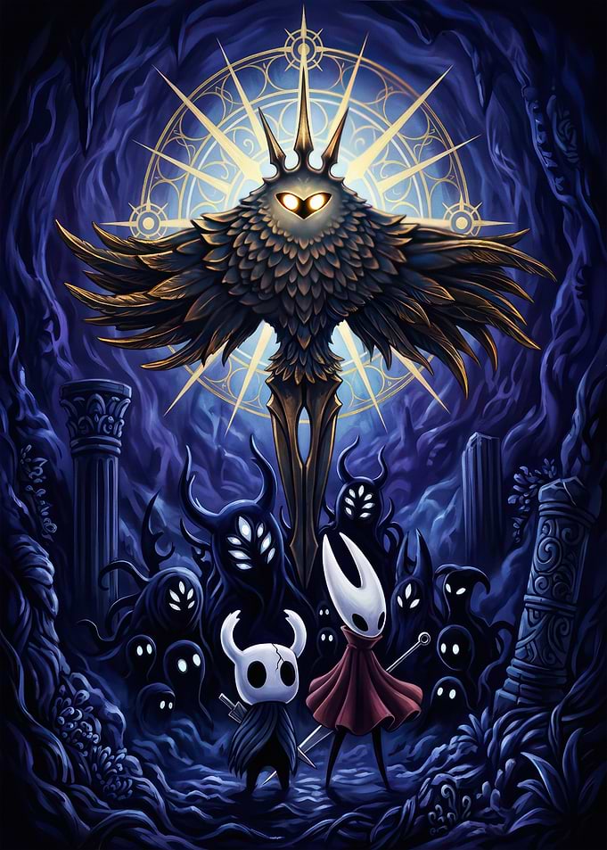 Hollow Knight and Hornet