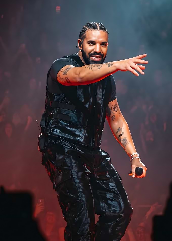 Drake Performing Live on Stage