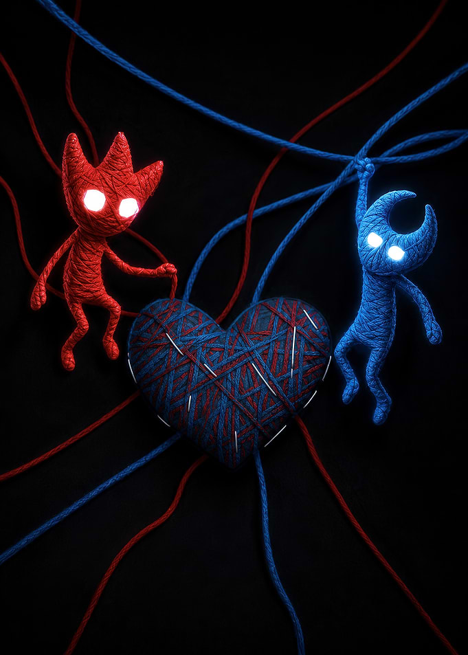 Yarny Characters with Heart