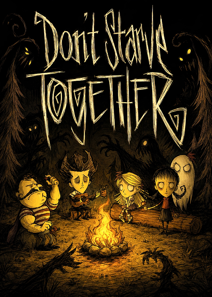 Don't Starve Together Campfire Scene