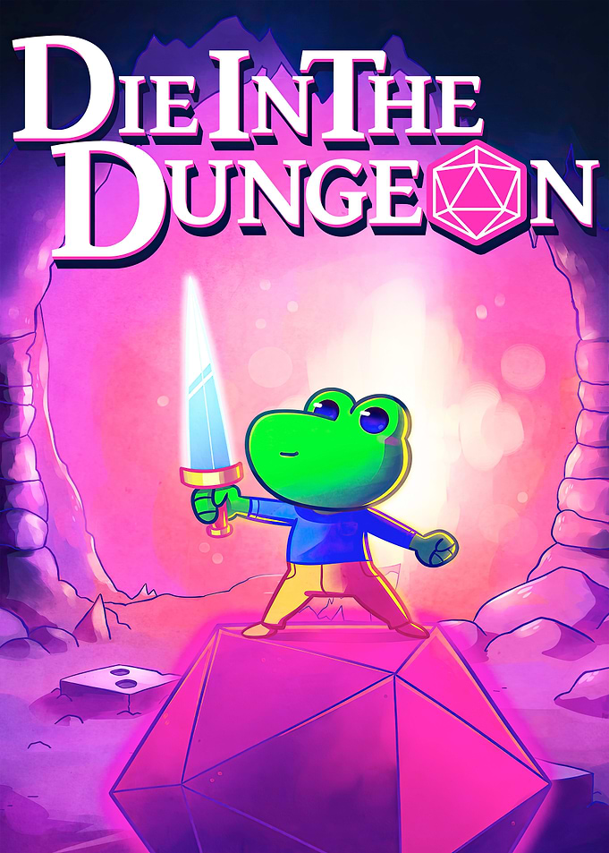 Die in the Dungeon Game Poster