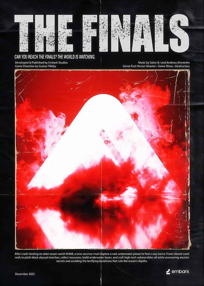 The Finals Video Game Poster