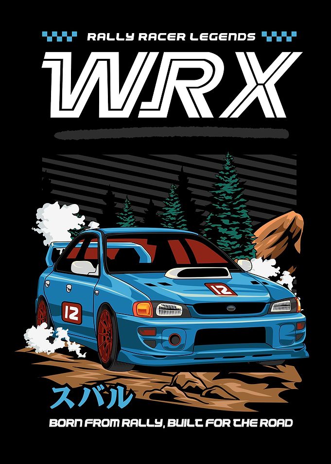 Subaru WRX Rally Racer Legend