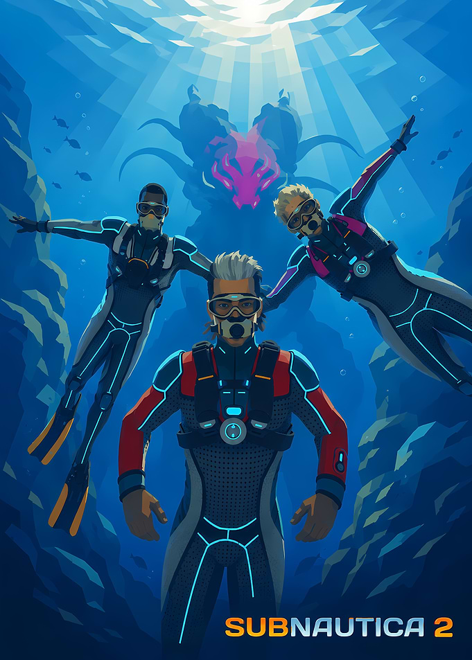 Subnautica 2 Underwater Exploration Poster