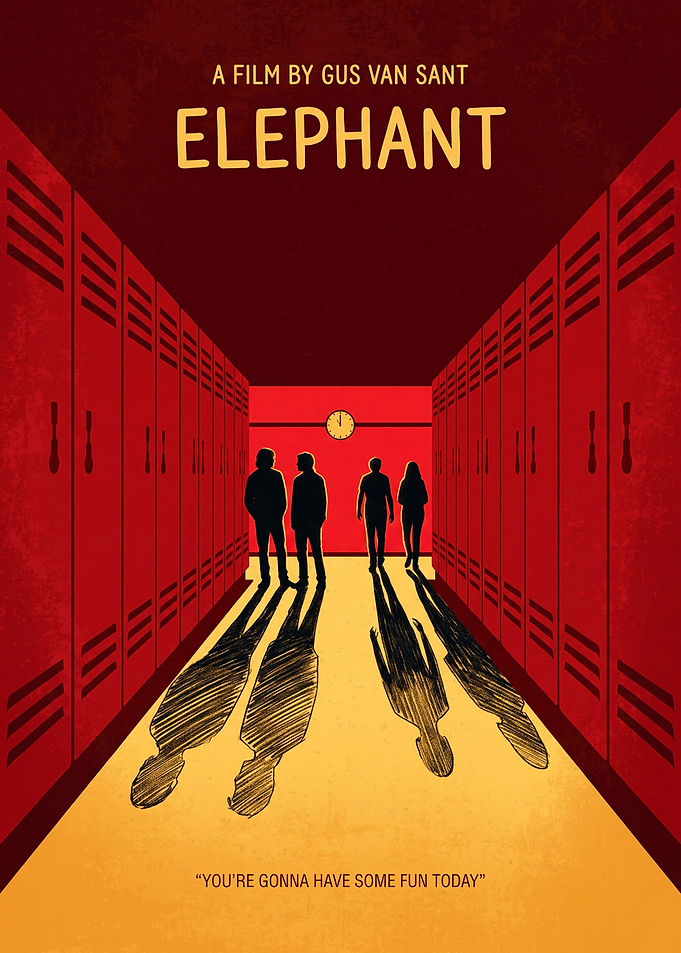 Elephant Movie Minimalist Poster