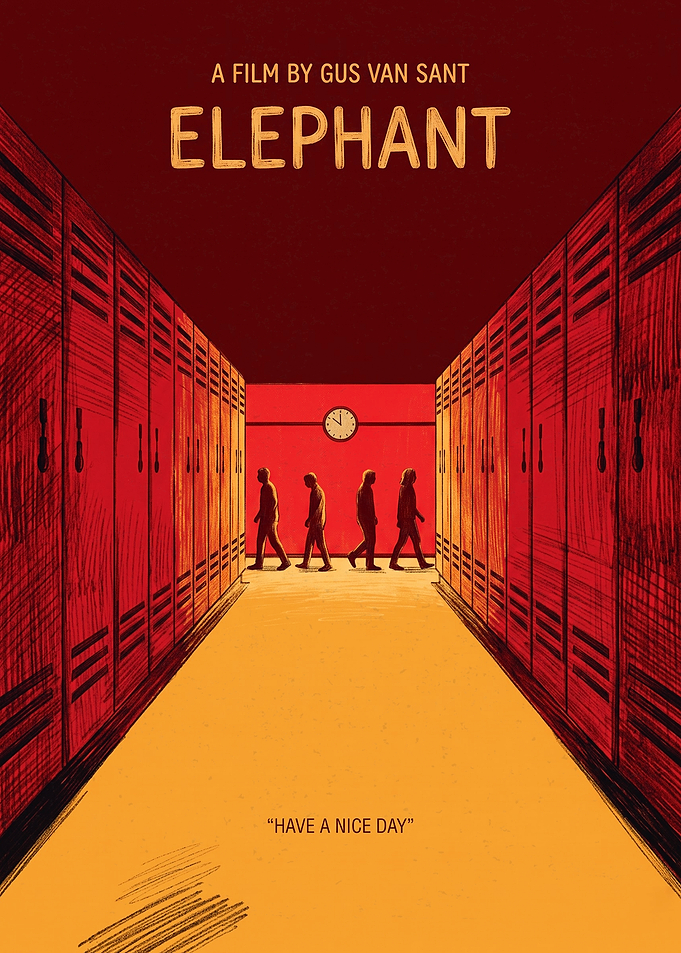 Elephant Movie Poster Illustration