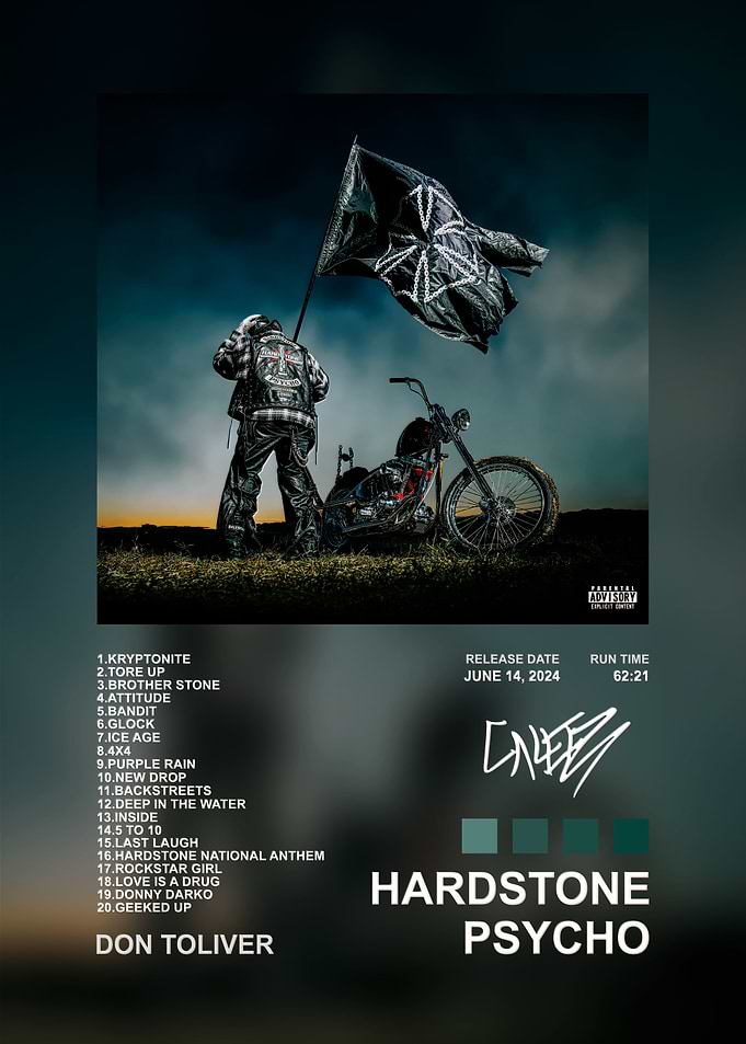 Don Toliver Hardstone Psycho Album Cover