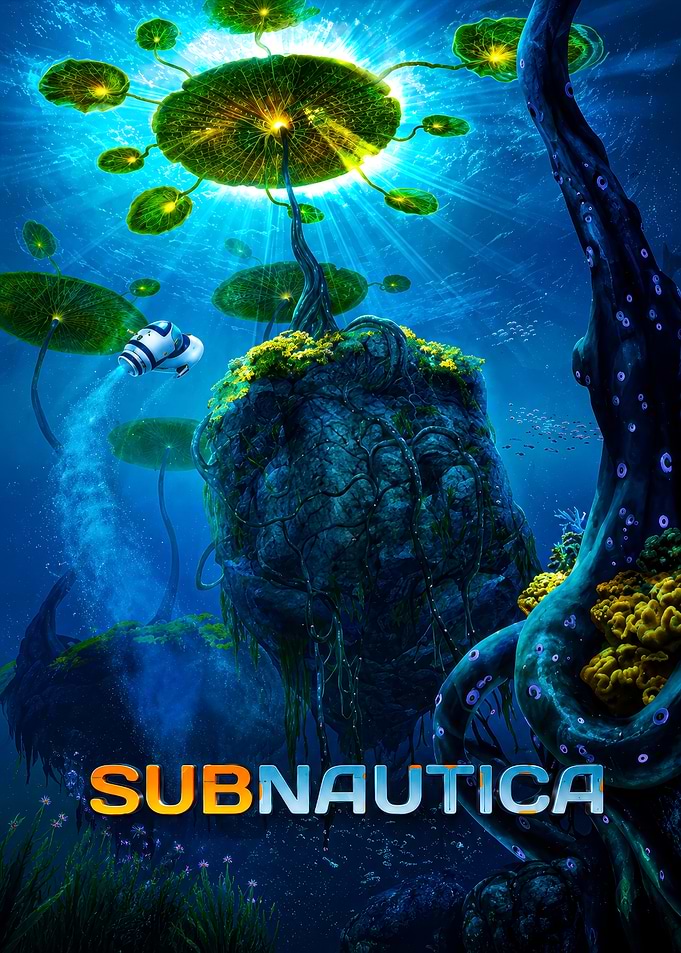 Subnautica Underwater Exploration Poster