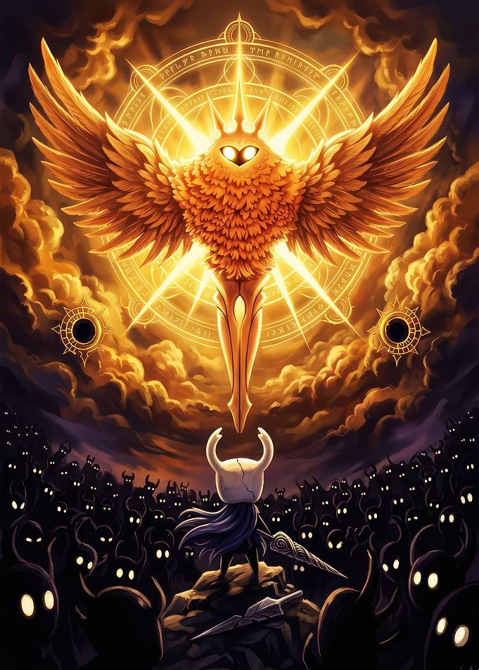 The Knight Confronts The Radiance