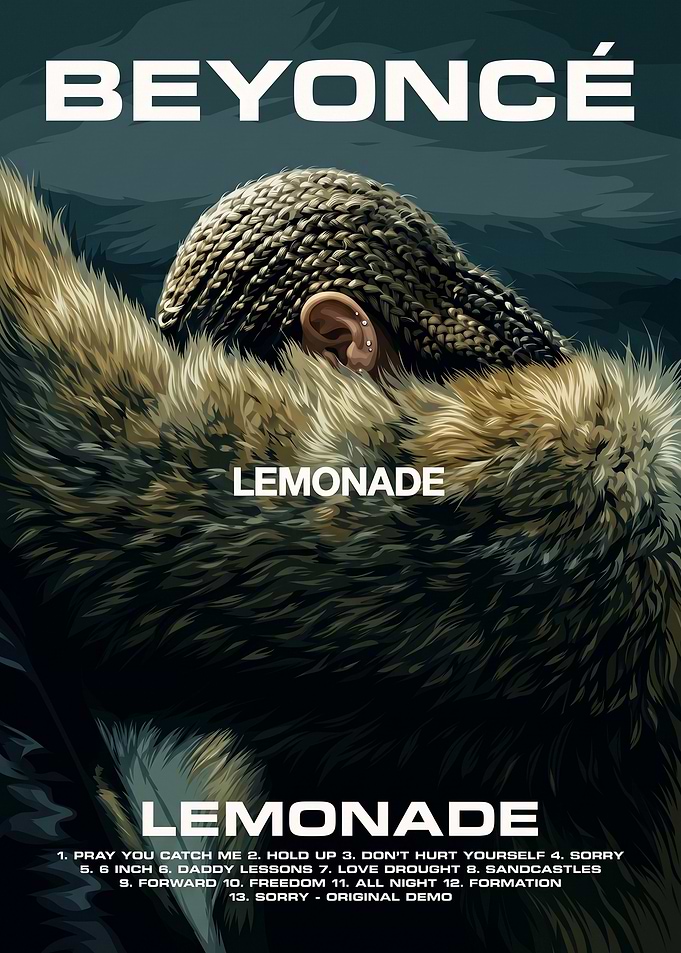 Beyonce Lemonade Album Art Poster