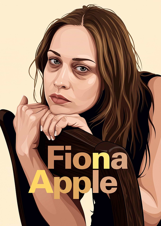 Fiona Apple Portrait Illustration