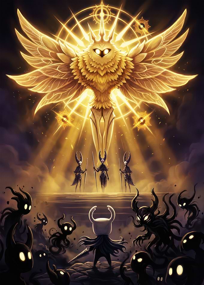 Hollow Knight vs The Radiance