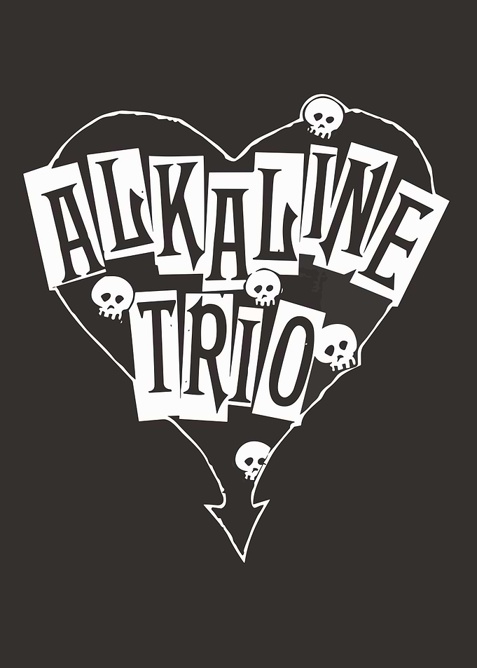 Alkaline Trio Heart Logo Graphic