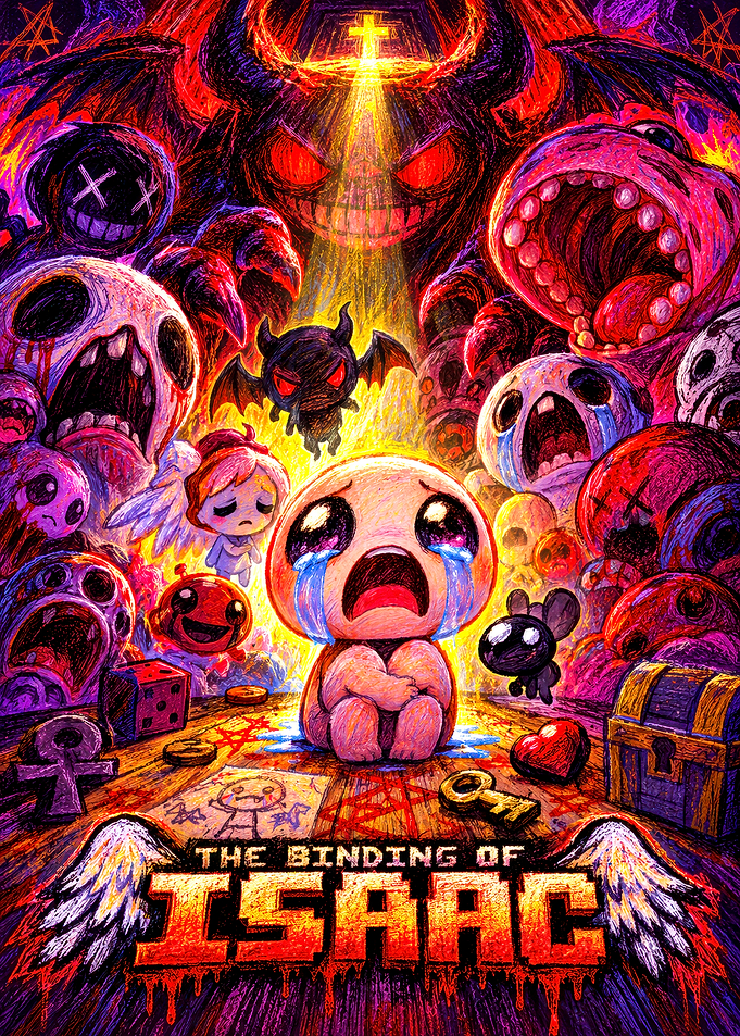 The Binding of Isaac Game Poster