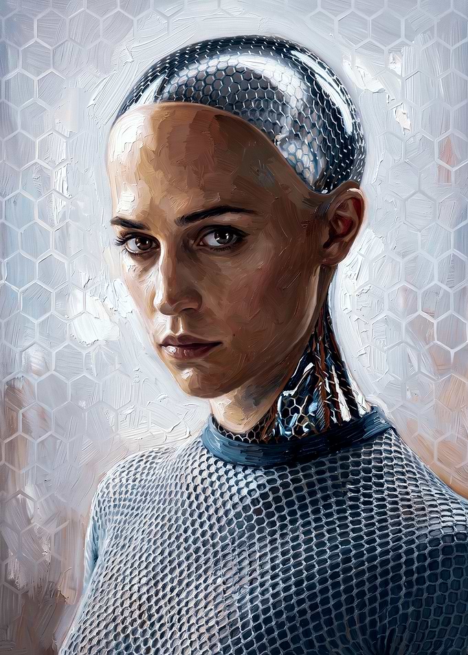 Ava from Ex Machina Portrait