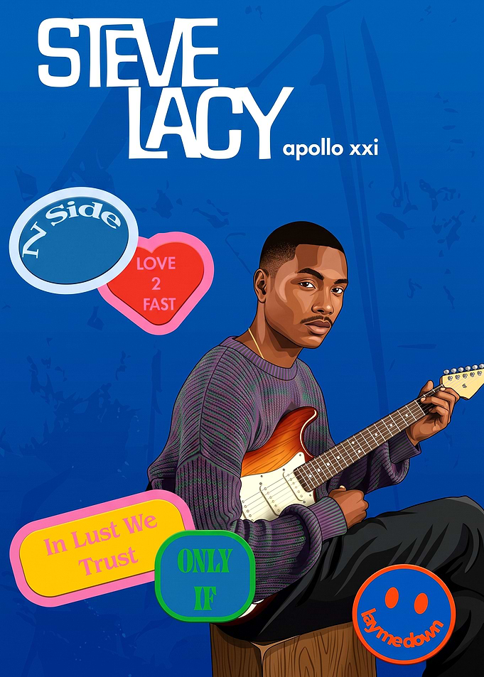 Steve Lacy Apollo XXI Poster