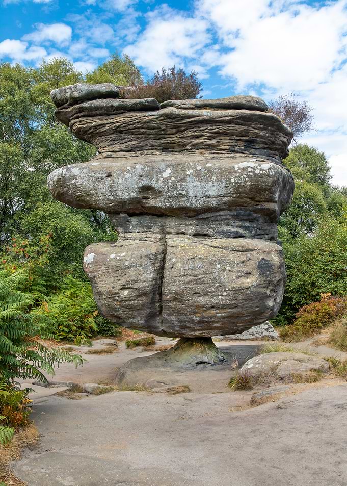 The Idol Rock at Brimham Rocks