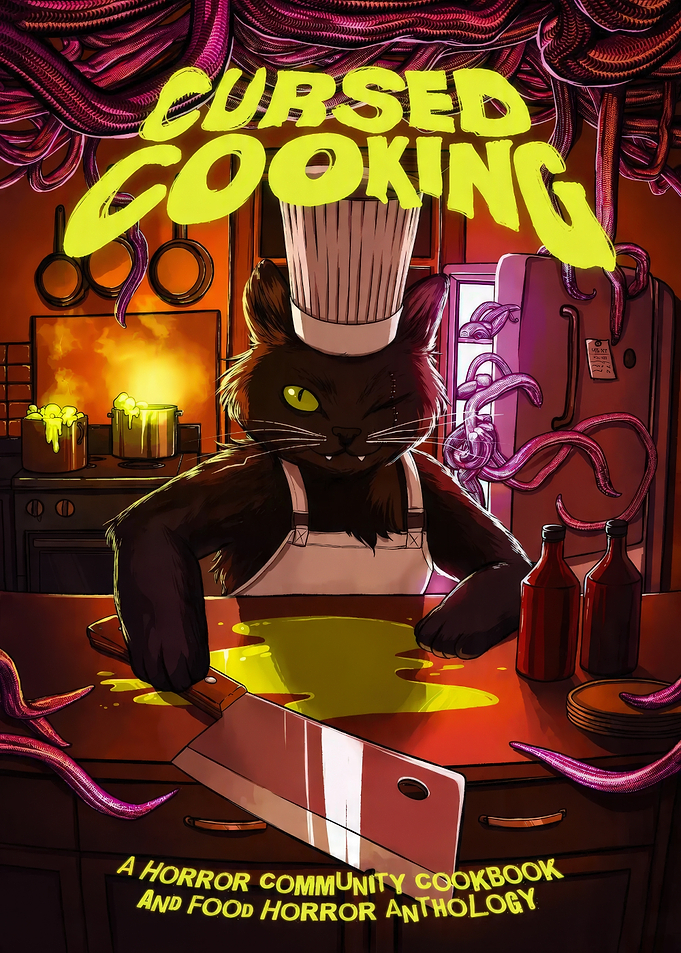 Cursed Cooking Horror Cookbook Cover