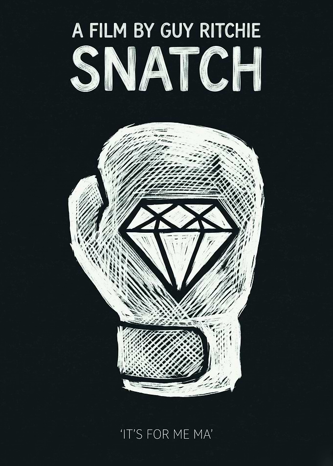Snatch Movie Minimalist Poster