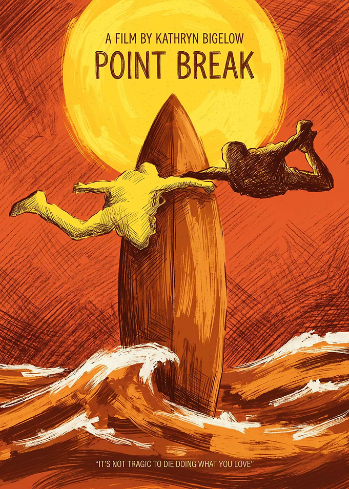 Point Break Movie Poster Art