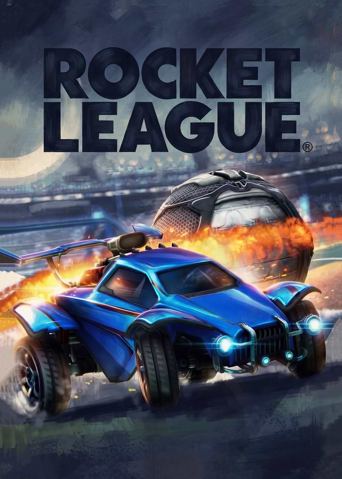 Rocket League Game Poster